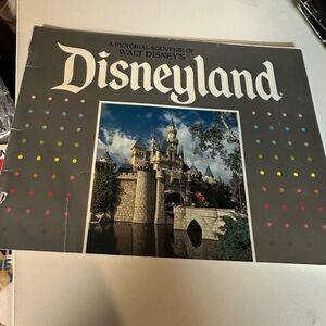 Vintage Disneyland Pictorial Souvenir Booklet - Gray